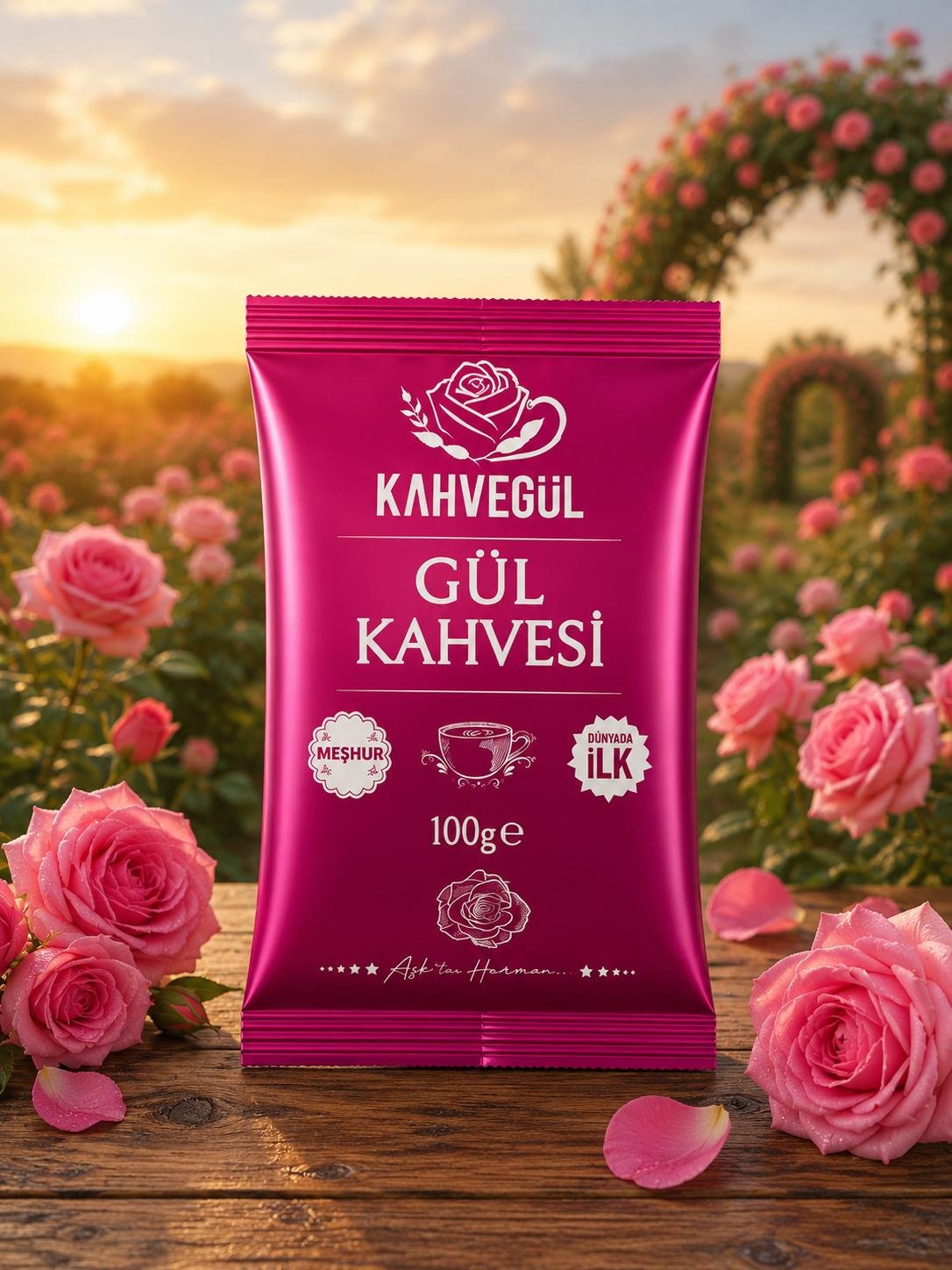 GÜL KAHVESİ 100 GR