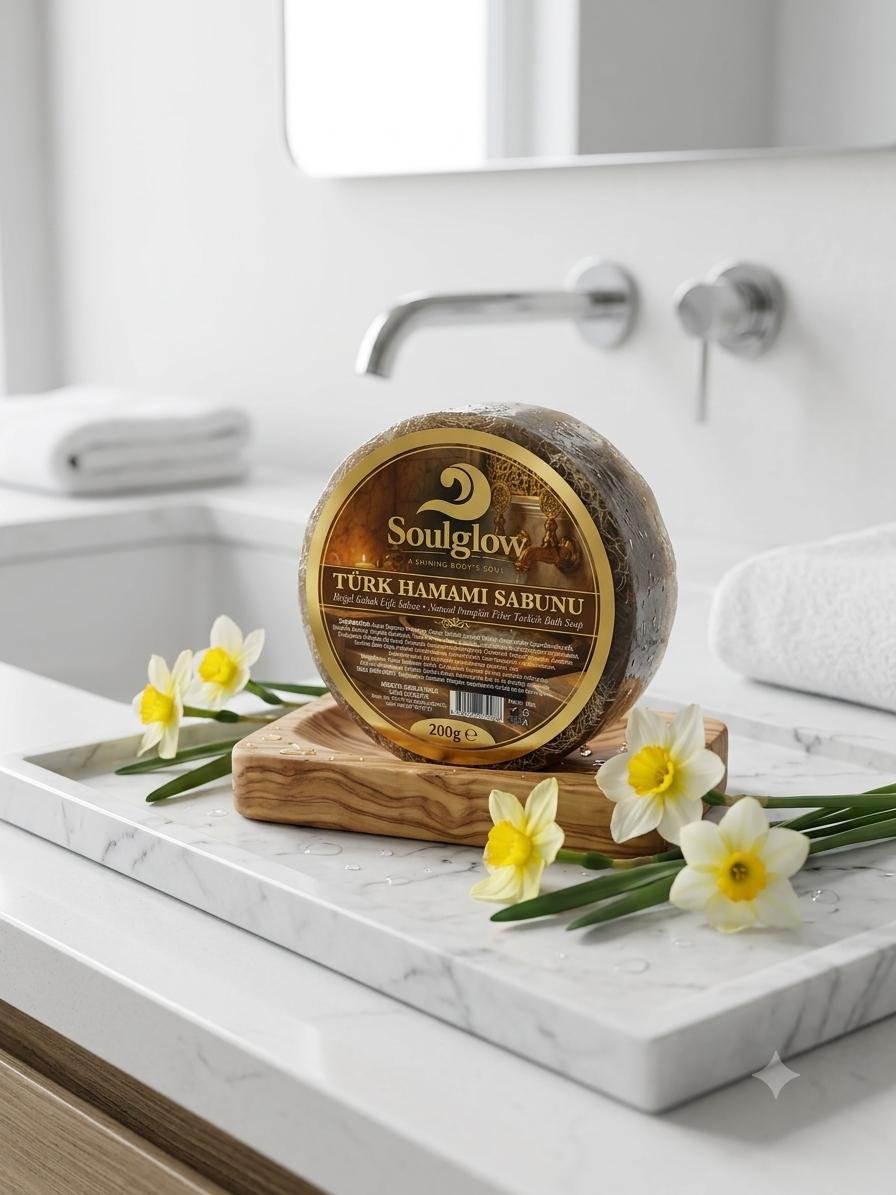 DOĞAL KABAK TÜRL HAMAMI SABUNU 200 GR