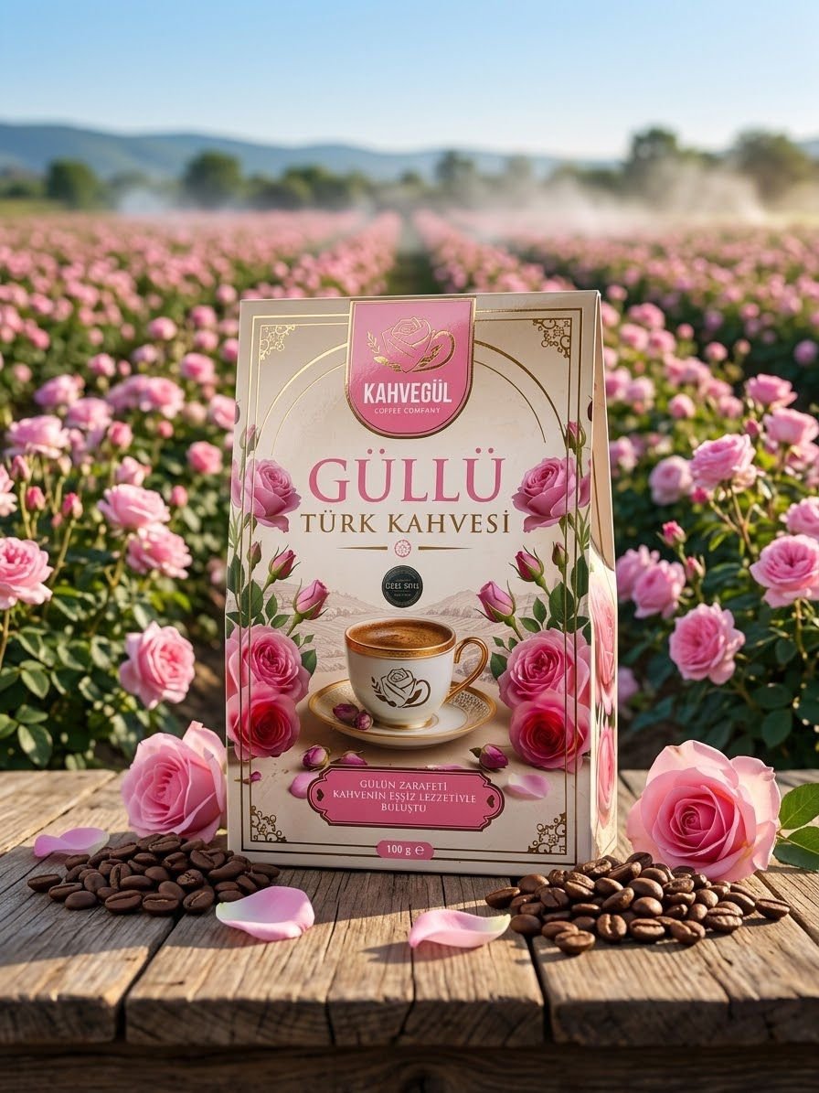 GÜLLÜ TÜRK KAHVESİ 100 GR