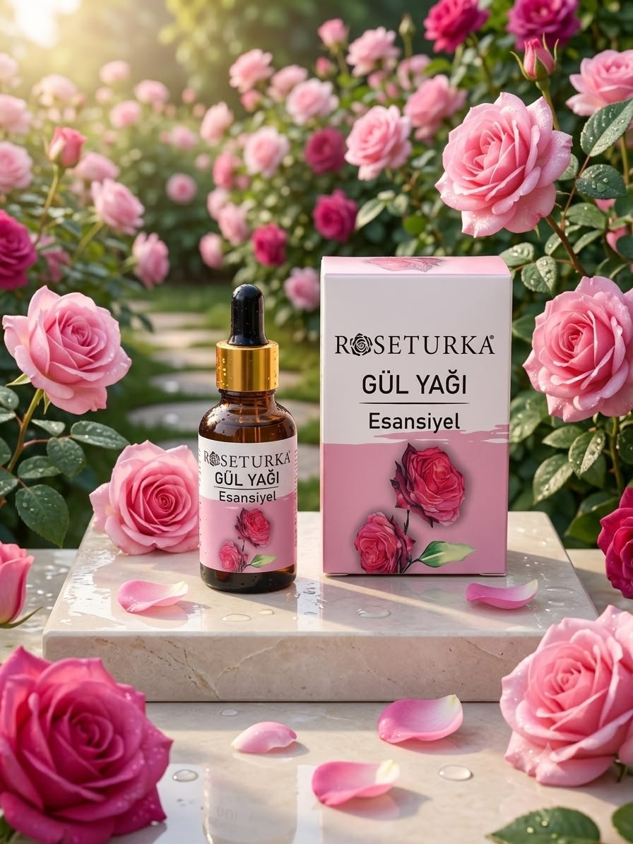ROSETURKA  ESANSİYEL GÜL YAĞI