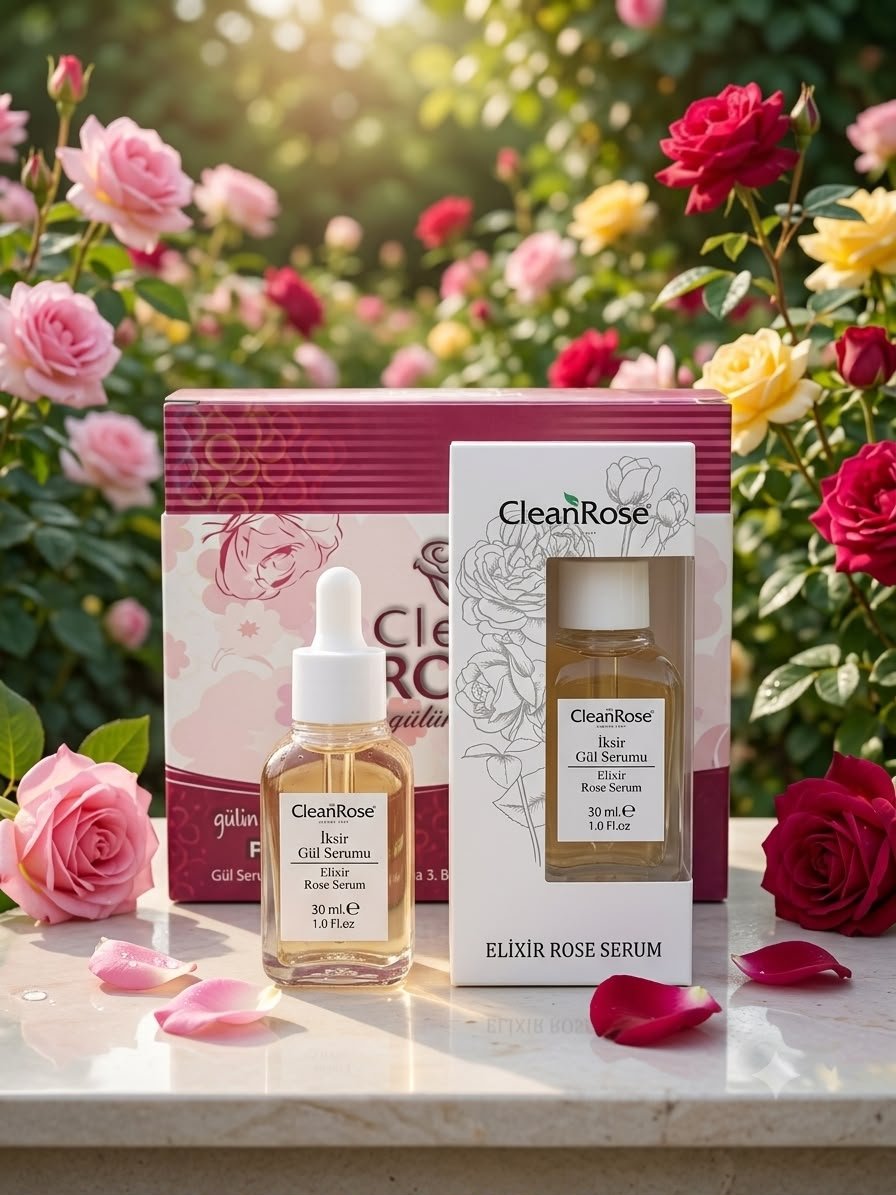 CLEAN ROSE İKSİR GÜL SERUMU