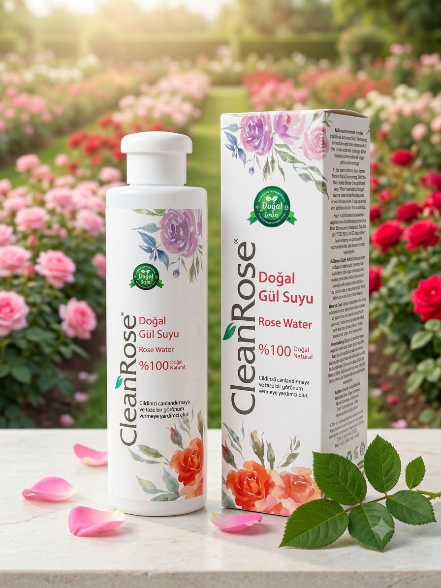 CLEAN ROSE DOĞAL GÜL SUYU