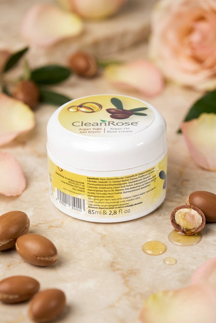ARGAN YAĞLI GÜL KREMİ