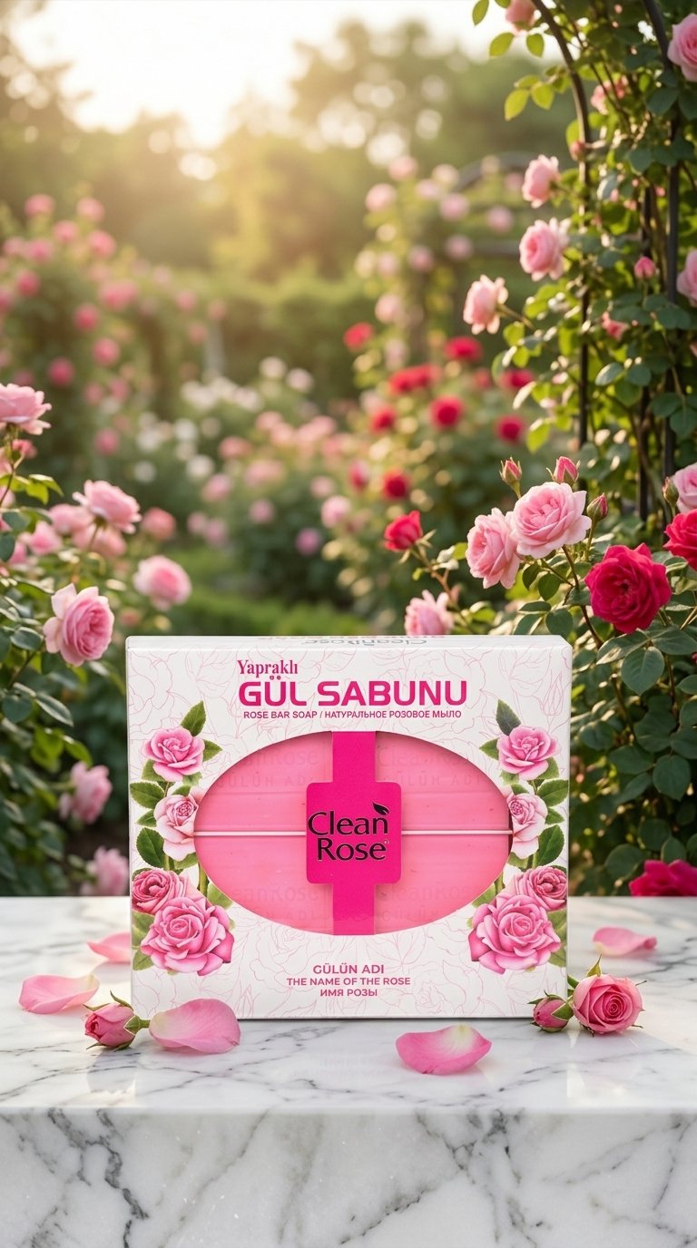 GÜL SABUNU 4LÜ KUTU